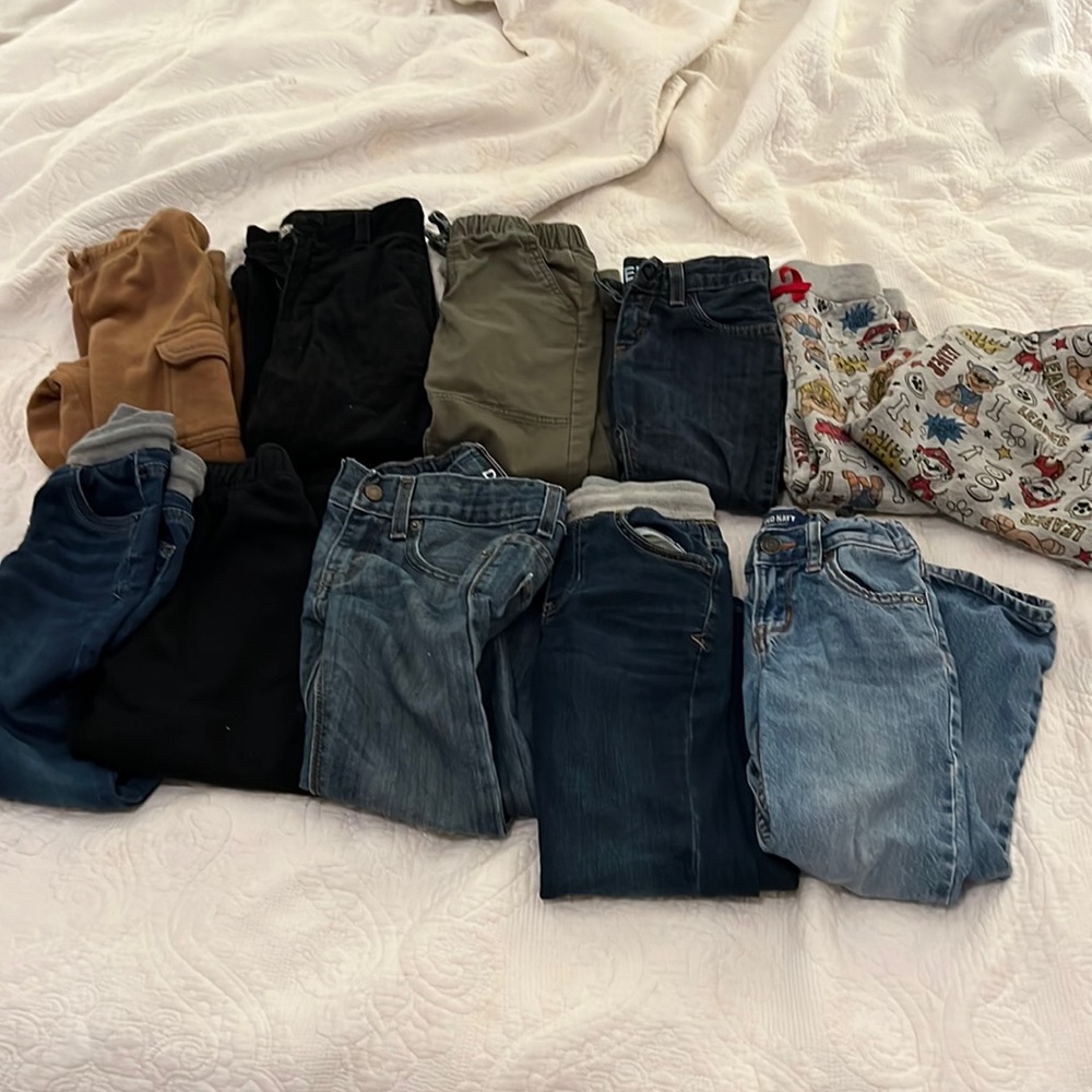 10 pairs of 5t boys pants